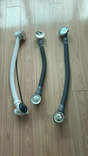 Scarico per vasca da bagno in plastica, scarico per vasca da bagno con massaggio